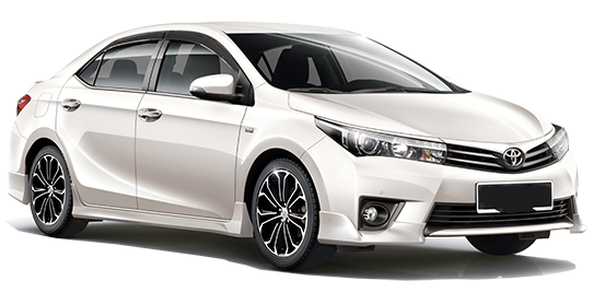 Toyota Corolla on rent in karachi