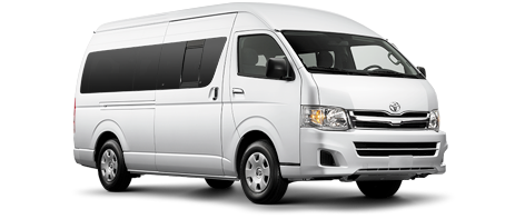 Toyota Hiace grand cabin on rent in karachi