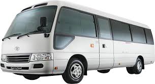 toyota coaster rent in karachi